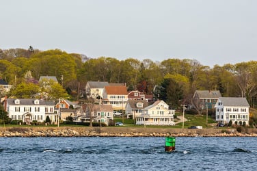 Image of Barrington, RI coastline