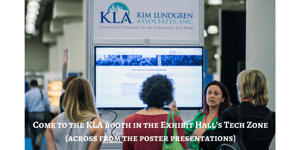 KLA booth in the Exhibit Hall’s Tech Zone 