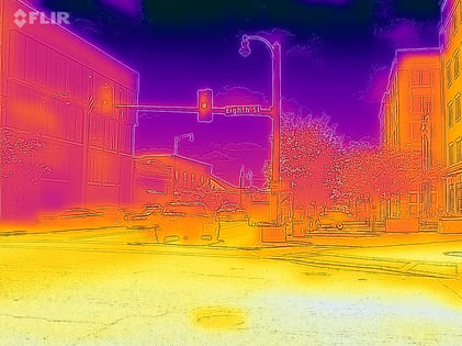 Columbia MO heat mapping 