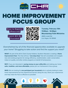 Home Improvement Focus Group Flyer (1)