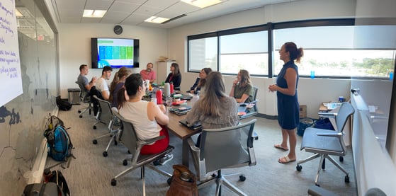 KLA 2021 Retreat - group in conference room