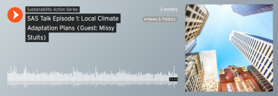 Climate Adaptation Plans Podcast