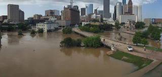 Downtown Houston Flooding