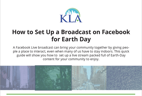 KLA Earth Day LiveStream