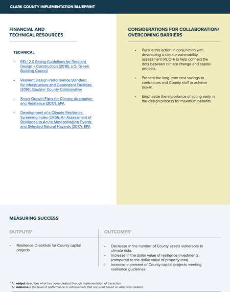 Clark County Implementation Blueprint